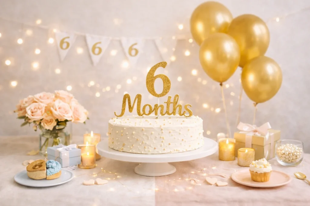 half birthday themes idea 2